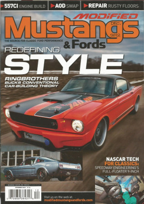 MODIFIED MUSTANGS & FORDS 2012 DEC - RIND Bros, NASCAR TECH